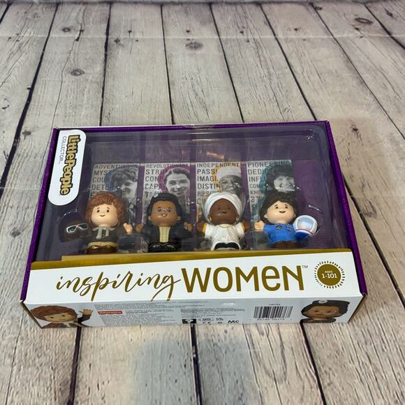 Little People Inspiring Women Set of 4 Figures - Picture 1 of 2